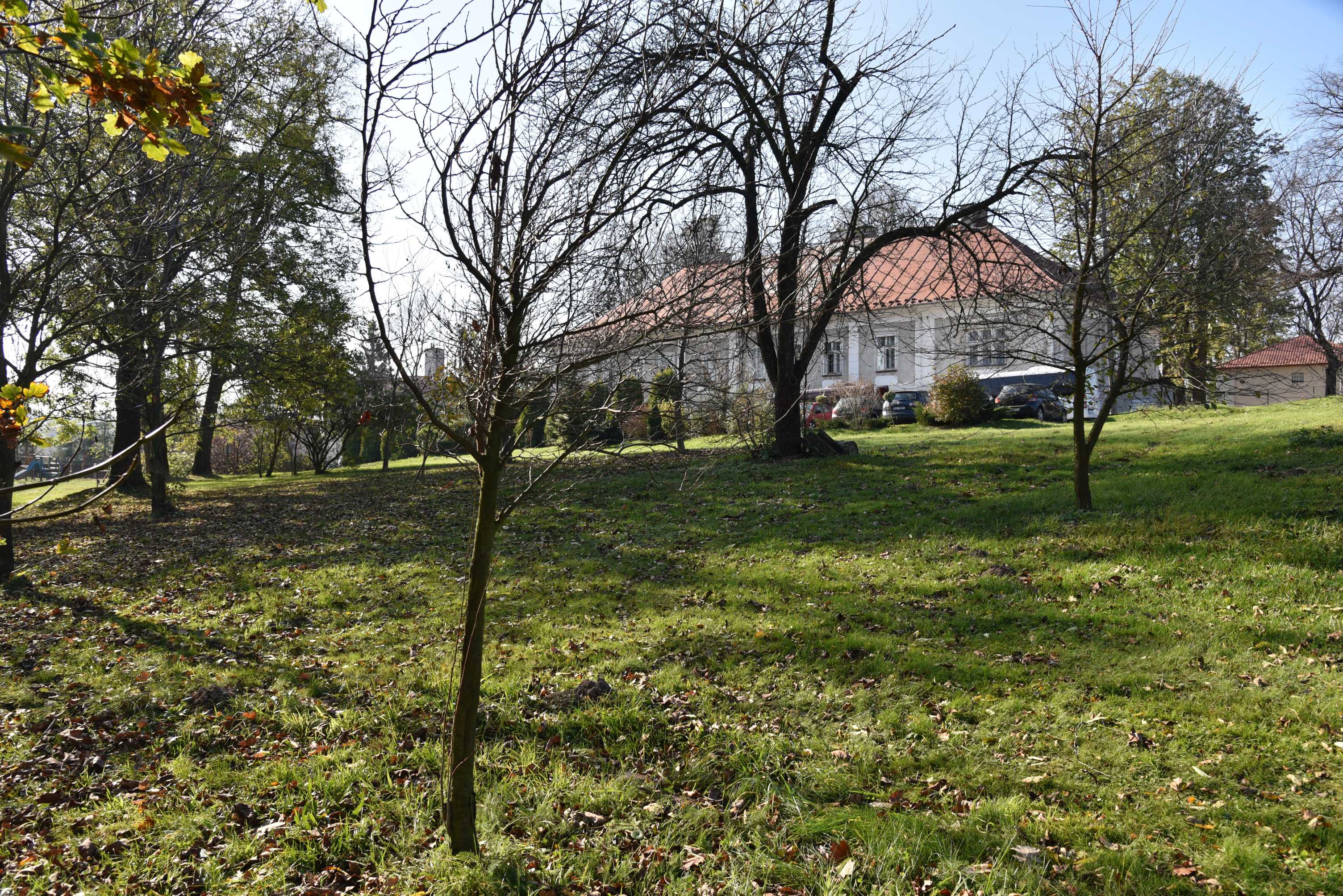 Park w Zgłobniu przed remontem